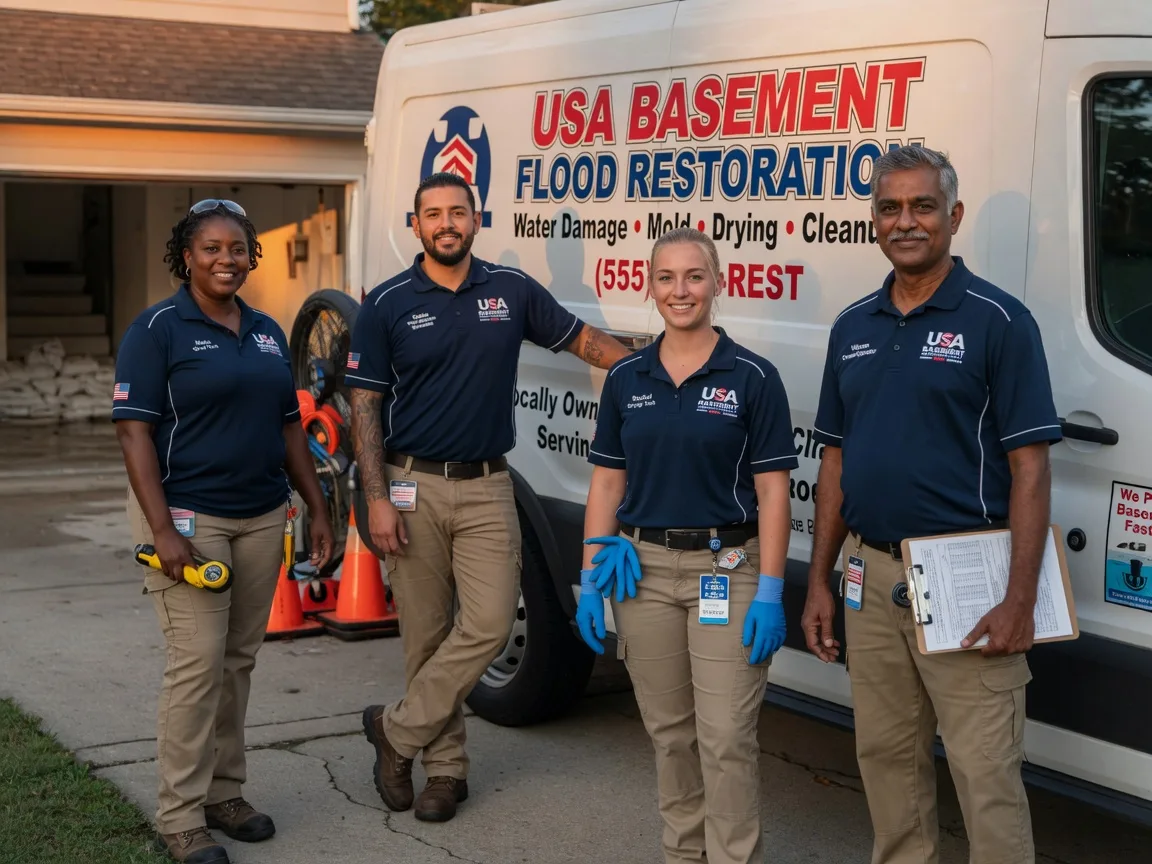 Basement Flood Cleanup company in Dickinson, ND