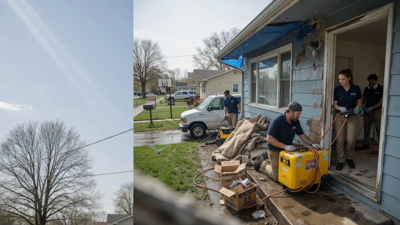 Basement Flood Cleanup in Dickinson, ND near me